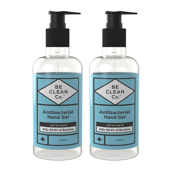 Anti Bacterial Hand Gel - 300ml Twin Pack